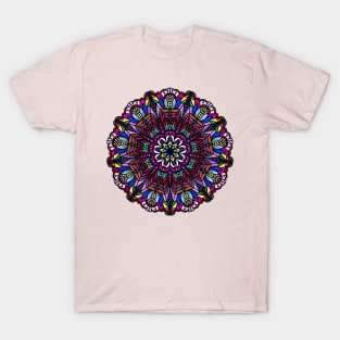 Kashubian Style Mandala 1 T-Shirt